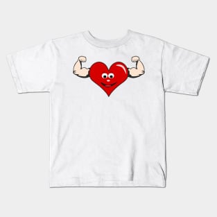 Training Heart Heartbuilding Kids T-Shirt